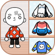 プログラムのアイコン：Toca dress up game