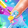 Ícone do programa: Girls Nail Art Fashion Sa…