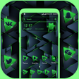 Ícone do programa: Neon Triangle Launcher Th…