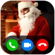 Video Call from Santa Claus Simulated