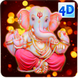 Icon of program: 4D Ganesh Chaturthi Wallp…