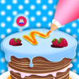 プログラムのアイコン：Name on Cake  Photo on Bi…