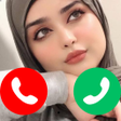 プログラムのアイコン：مكالمات مزيفة بصوت بنت