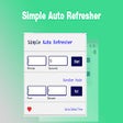 Programın simgesi: Simple Auto Refresher