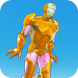 ไอคอนของโปรแกรม: Super City Hero:Iron Figh…