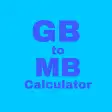 Mb to Gb Converter calculator