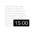 Pop Out Timer  Stopwatch