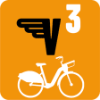V3 le vélo libre service TBM