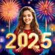 2025 New Year Photo frame