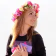 Flower Crown App-Change hairsyle with flower crown