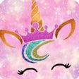 Ikona programu: Glitter Unicorn Wallpaper…