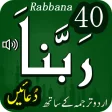 40 Rabbana duas -from Quran-