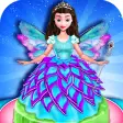 Glow in The Dark Ice Cream Fairy Cake! Magic Dolls