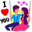 程序图标：WAStickerApps - Love Stic…