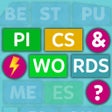 ไอคอนของโปรแกรม: Pics  Words - Puzzle Game
