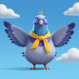 Icoon van programma: Bad Pigeon Prankster Bird…