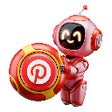 ไอคอนของโปรแกรม: Pinsave:Pinterest bulk Im…