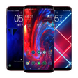 Programikonen: Red And Blue Wallpaper