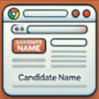 Programikonen: Set Candidate Name on Tit…