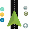 程序图标：GPS Navigation Route trac…