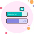 ไอคอนของโปรแกรม: Progress Bars