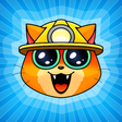 أيقونة البرنامج: Dig it! - idle cat miner …