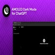 Amoled Dark Mode for ChatGPT