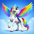 Icoon van programma: Flying Pegasus Unicorn Ga…