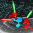 プログラムのアイコン：Stickman Neon Sword Fight…