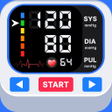 程序图标：Blood Pressure  HR Tracke…