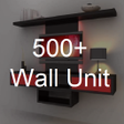 程序图标：500 TV Shelves Design