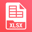 أيقونة البرنامج: XLSX Viewer: XLSX to PDF