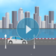 Programikonen: Cityscape animated backgr…