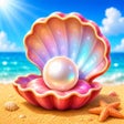 プログラムのアイコン：Beach Bliss: Merge Puzzle