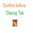 Confirm closing YouTube