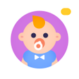أيقونة البرنامج: Babygram - Camera app for…