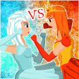 Ikona programu: Princess Brawl: Ice vs Fi…