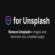 Minus for Unsplash · Remove Unsplash+