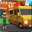 Иконка программы: Blocky Pizza Delivery