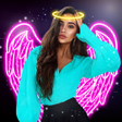 Ícone do programa: Neon Wings Photo Editor