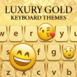 Programikonen: Luxury Gold Keyboard Them…