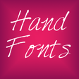 プログラムのアイコン：Hand3 fonts for FlipFont®…