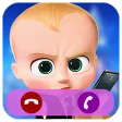 the boss baby fake video call