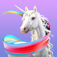 程序图标：Ponytail unicorn