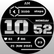 プログラムのアイコン：MJ069 White Digital Watch…