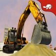 Programikonen: Excavator Crane: Bulldoze…