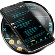 Programikonen: SMS Messages Neon Led Blu…