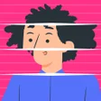 プログラムのアイコン：Face Delay: Funny Scan Fi…