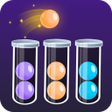 أيقونة البرنامج: Tube Ball Logic Puzzle