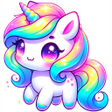 Kawaii Unicorn Wallpaper icon